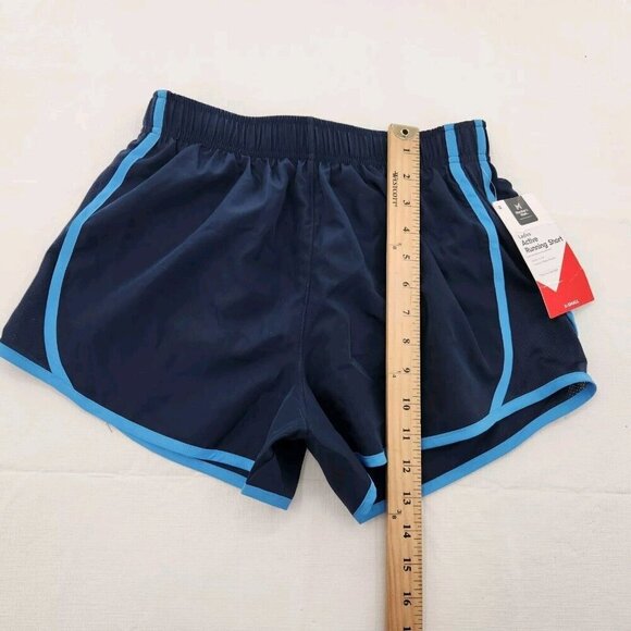 Members Mark 3" Inseam Elastic Waistband Lined Active Navy Shorts Womens XS - Picture 4 of 5